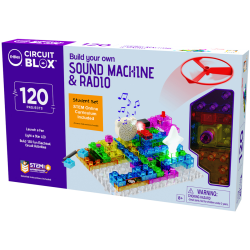 E-Blox Circuit Blox Student Projects Set, Black, Grade 3 To 12, Set Of 120 Projects