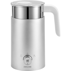 Zwilling Enfinigy Milk Frother, 13.5 Oz, Silver