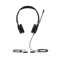 Yealink YHS36 Dual Wired Headset, Black, YEA-YHS36-DUAL