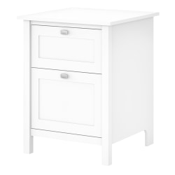 Bush Business Furniture Broadview 24"D Vertical 2-Drawer File Cabinet, Pure White, Delivery