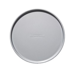 THE ROCK WAVE By Starfrit Carbon Steel Nonstick Round Perforated Pizza Pan, 14-1/2", Silver, 03480600800000