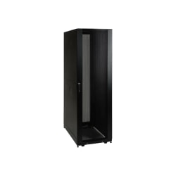 Tripp Lite 45U Rack Enclosure Server Cabinet Doors & Sides 3000lb Capacity - Rack cabinet - black - 45U