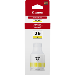 Canon® GI-26 Yellow High-Yield Ink Bottle