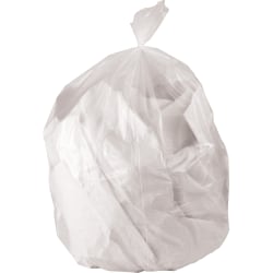 Genuine Joe Heavy Duty Trash Can Liners - 45 gal Capacity - 40" Width x 46" Length x 2 mil (51 Micron) Thickness - Low Density - Clear - Resin - Waste Disposal - 100 / Carton