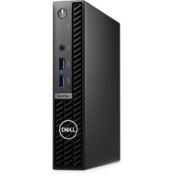 Dell OptiPlex 7000 7010 Desktop PC, Intel Core i5, 16GB Memory, 512GB Solid State Drive, Windows 11 Pro, Micro PC Form Factor, No Optical Drive, No Wireless LAN, Total Number of USB Ports: 6, Number of DisplayPort Outputs