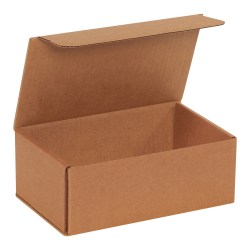 Partners Brand Corrugated Mailers, 3"H x 5"W x 8"D, Kraft, Pack Of 50 Mailers