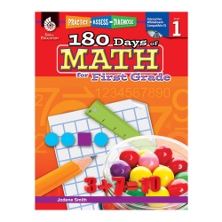 Shell Education 180 Days of Math Practice, Grade 1
