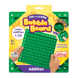 Junior Learning Addition Pop and Learn Bubble Board