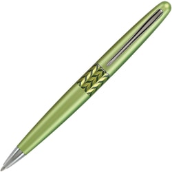 Pilot® MR Retro Pop Collection Premium Ballpoint Pen, Medium Point, 1.0 mm, Green Barrel, Black Ink