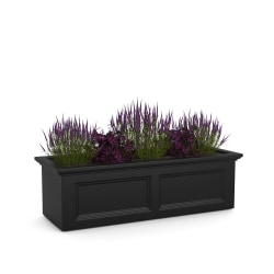 Mayne Fairfield Garden Bed Planter, 48", Black