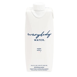 Everybody Water Premium Drinking Water, 16.9 Oz, Case Of 12 Containers