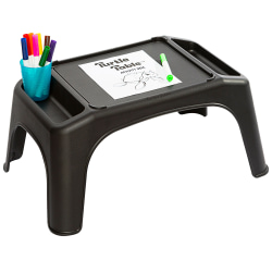 LapGear® Turtle Table Kids Activity Lap Desk Tray, Black