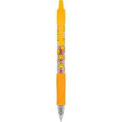 Pilot G2 | SmileyWorld Gel Pen, Fine Point, 0.7mm, Apricot Ink, Single Pen