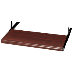 HON® 94000 Series™ Slide-Away Keyboard Platform, Mahogany