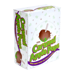 Tootsie Caramel Apple Pops, Bag Of 48