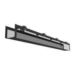 Fellowes® Netta Under Desk Wire Management Cable And Surge Organizer, 24", Black