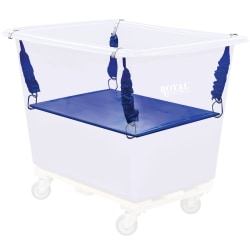 Royal Basket Trucks 12 BU Poly Spring Lift, Blue