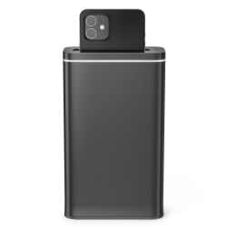 simplehuman Cleanstation Phone Sanitizer With UV-C Light, 7-5/8"H x 4-1/2"W x 2"D, Slate