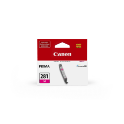 Canon® CLI-281 ChromaLife 100+ Magenta Ink Tank, 2089C001