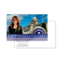 Custom Full-Color Postcards, Printed 2 Sides, 16pt, White High Gloss UV Front, 5-1/2" x 8-1/2", Box Of 50 Postcards