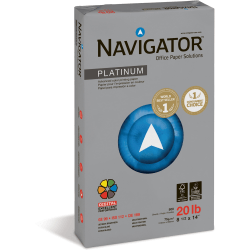 Navigator Platinum Office Multi-Use Paper, 10 Reams, Bright White, Legal Size (8 1/2" x 14"), 20 Lb, Smooth