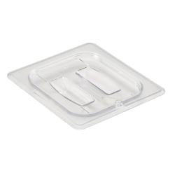 Cambro Camwear 1/6 Food Pan Lids With Handles, Clear, Set Of 6 Lids