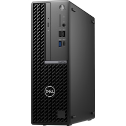 Dell OptiPlex 7000 7010 Desktop PC, Intel Core i5, 8GB Memory, 256GB Solid State Drive, Windows 11 Pro, Small Form Factor, DVD-Writer, No Wireless LAN, Total Number of USB Ports: 8, Number of DisplayPort Outputs