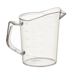 Winco Polycarbonate Measuring Cup, 16 Oz, Clear