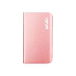 Kanex GoPower Pocket - Power bank - 3000 mAh - 1 A (USB) - rose gold