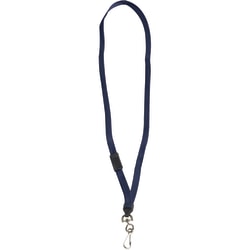 Partners Brand Breakaway Lanyards, 38", Blue, Case Of 24