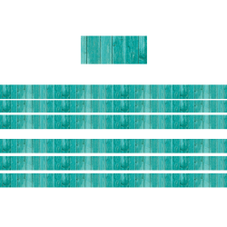 Teacher Created Resources Magnetic Strips, 12" x 3/4", Shabby Chic, 12 Strips Per Pack, Set Of 6 Packs