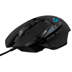 Logitech® G502 HERO High Performance Wired Gaming Mouse, Black