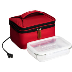 HOTLOGIC Portable Personal Expandable 12V Mini Oven XP, Red
