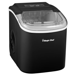 Magic Chef® Portable Countertop Ice Maker, 27-lbs. per Day, Black, MCIM27B