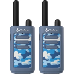 Cobra® Kid's Hero 16-Mile Range Walkie Talkies, Blue, 2-Pack, HE150