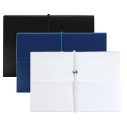 Office Depot® Brand Poly Index Box With Cards, Assorted Colors