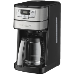 Cuisinart™ 12-Cup Programmable Automatic Grind And Brew Coffeemaker, Black