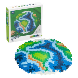 Plus-Plus Building Blocks Puzzle By Number, 800 Piece Earth