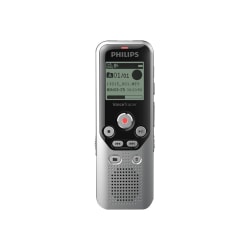 Philips Voice Tracer DVT1250 - Voice recorder - no operating system - 8 GB - black, dark silver