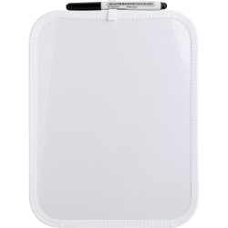 Sparco Mini Melamine Dry-Erase Whiteboard, 11" x 8 1/2", White Finish Frame