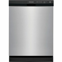 Frigidaire 24'' Built-In Dishwasher - 24" - Built-in - 14 Place Settings - 6 gal Capacity - 3 Programmes - Direct Feed Wash System - 60 dB(A) - Stainless Steel