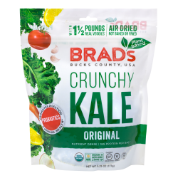 BRAD'S Plant-Based Crunch Kale, Sea Salt, 6.25 Oz