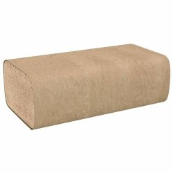 Cascades PRO Multifold 1-Ply Paper Towel, 9" x 9.45", Natural, 16 Per Box