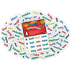 Barker Creek® Magnets, Learning Magnets®, High Frequency Words Set, Grades Pre-K+, Pack Of 208