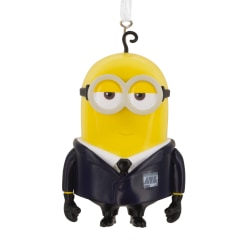 Hallmark Resin Christmas Ornament, 2-3/4" x 1-3/4" x 1-1/2", Despicable Me 4 AVL Suit Gus