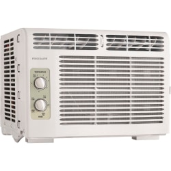 Frigidaire 5,000 BTU Window-Mounted Room Air Conditioner - Cooler - 1465.36 W Cooling Capacity - 150 Sq. ft. Coverage - Antibacterial - White