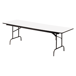 Iceberg Premium Folding Table, Rectangular, 60"W x 30"D, Gray/Charcoal