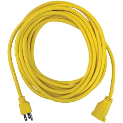 Stanley 33257 Outdoor Power Extension Cord, 25', Yellow