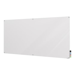 Ghent Reversible Magnetic Dry-Erase Whiteboard, 48" x 96", Aluminum Frame With Silver Finish