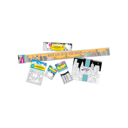 Barker Creek Classroom Décor Set, Color Me! Cityscapes, Pre-K To College